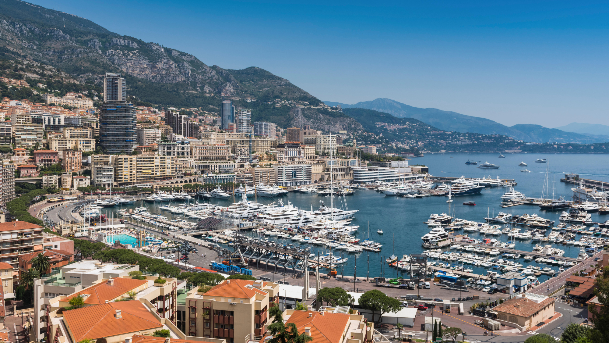 Monaco harbour.