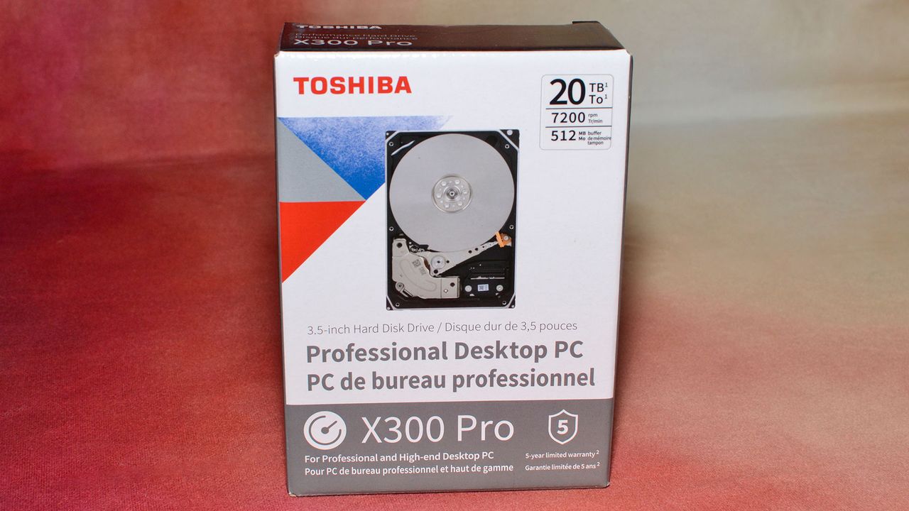 Toshiba X300 Pro 12TB/20TB HDD