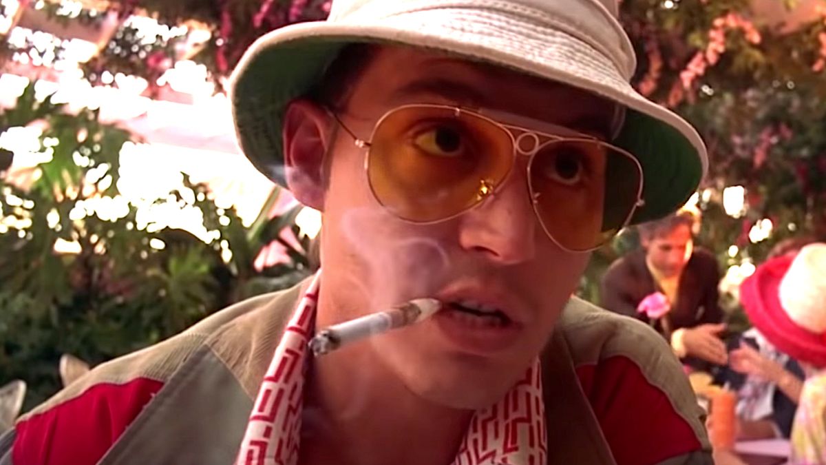 Johnny Depp in Fear and Loathing in Las Vegas