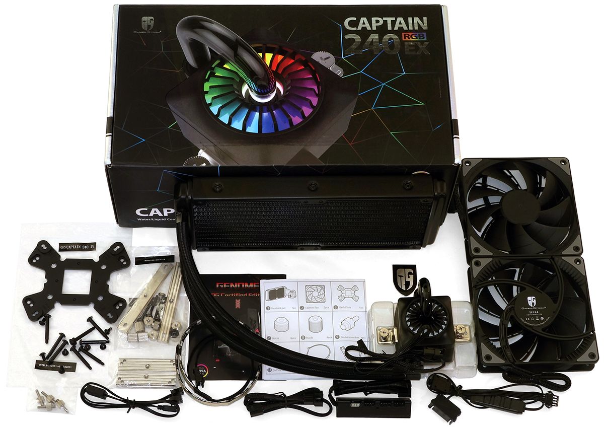 Deepcool Gamer Storm Captain 240EX RGB Review - Tom's Hardware | Tom's ...