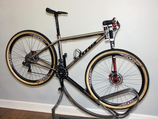 Fairwheel Bikes' Titus titanium 29er would be an impressive rig on its own but what really makes it special is the re-engineered sequential shifting Shimano Dura-Ace Di2 system.