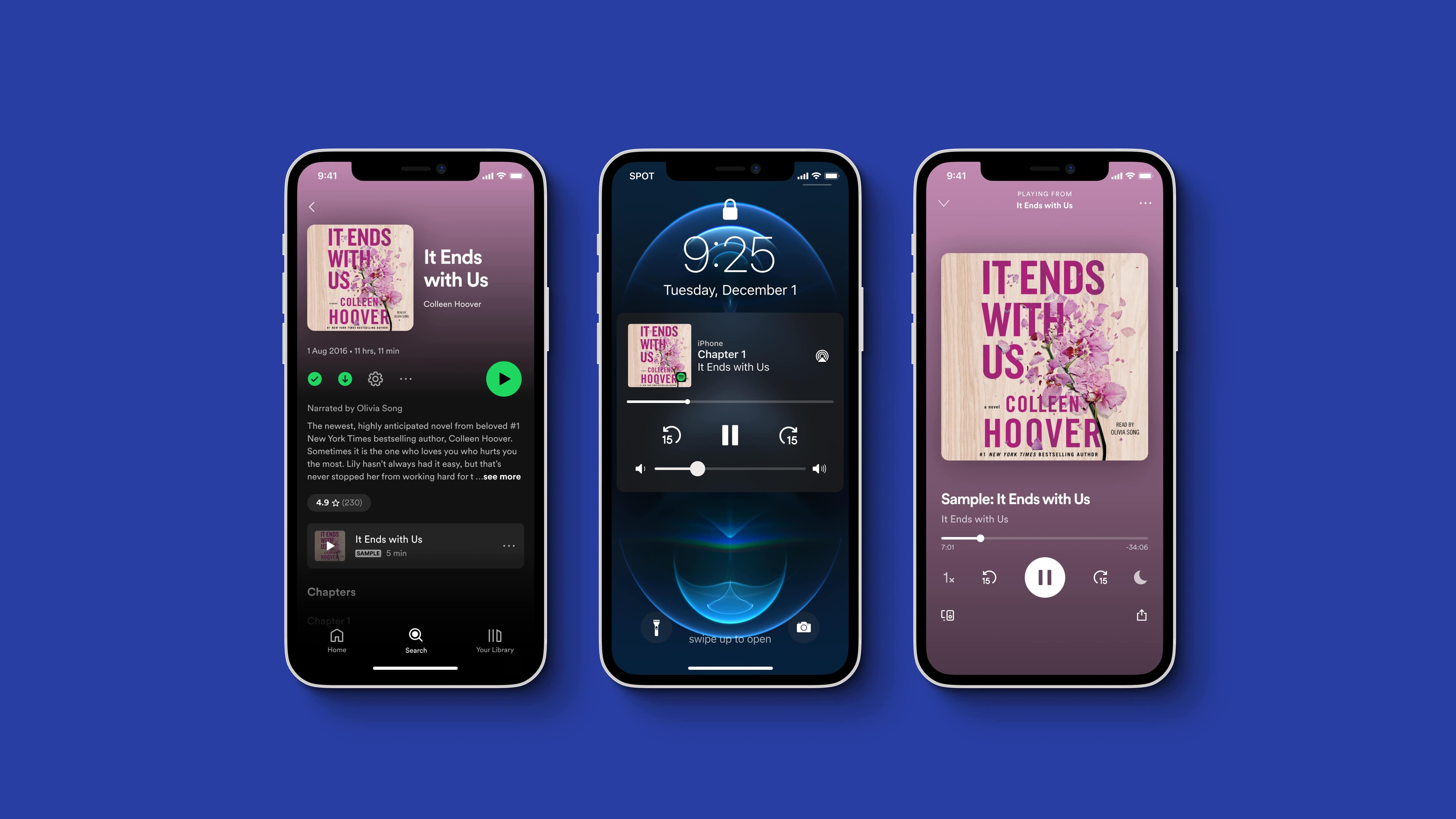 Spotify audiobooks