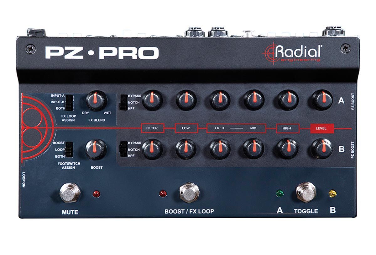 Radial Engineering Pz Pro Acoustic Preamp Review Guitarplayer