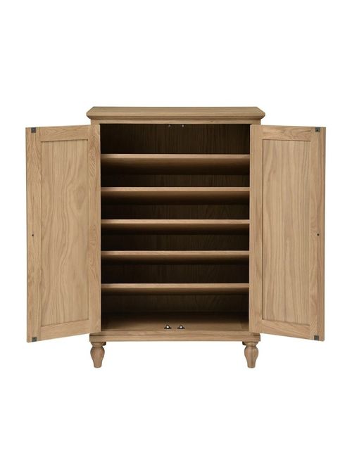 Elkstone Mellow Oak Shoe Cupboard