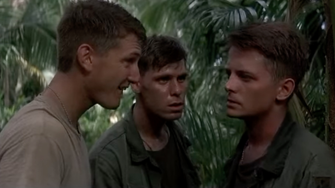 Sean Penn and Michael J. Fox in Casualties of War