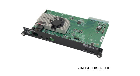 The new Apantac SDM-DA-HDBT-R-UHD.