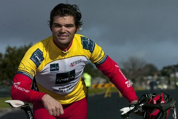 Rhys Pollock (Drapac Porsche) remains in the tour lead heading into the time-trial tomorrow in Portarlington.
