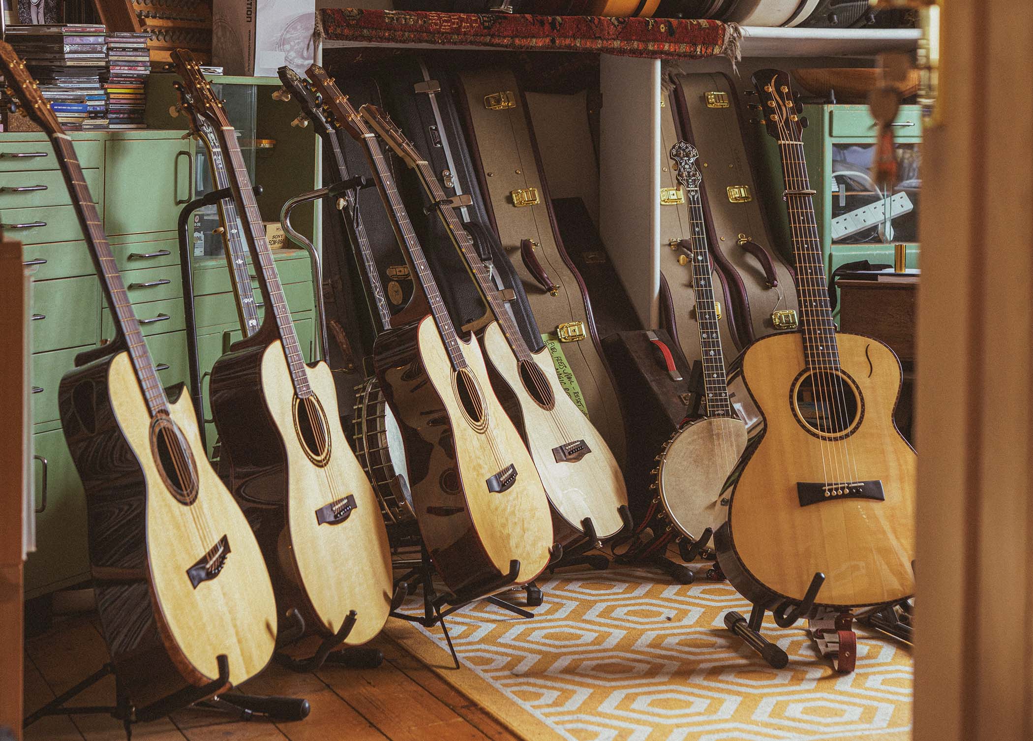 Martin Simpson's acoustic guitars: Martin&rsquo;s collection of vintage and modern acoustic instruments is one of the most enviable we&rsquo;ve encountered