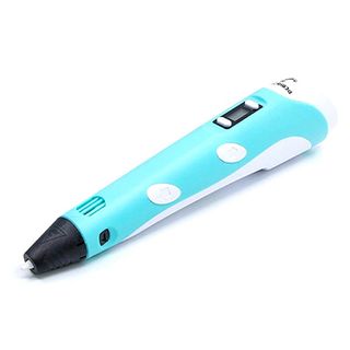 Best 3D pens; a bright blue 3D art pen