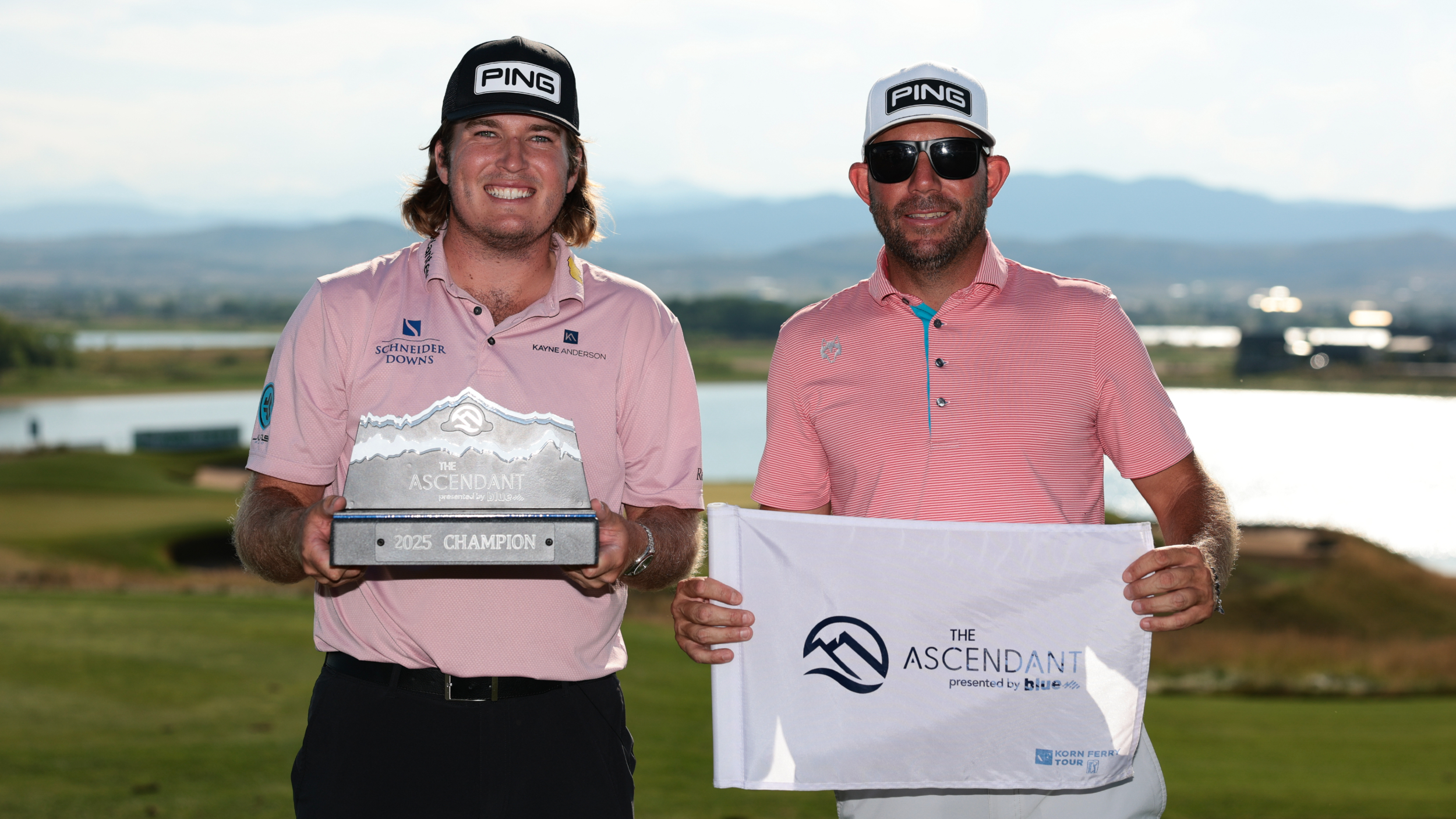 Neal Shipley and Greg Dyne after winning The Ascendent