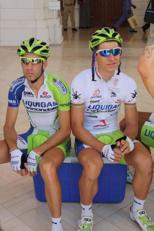 Vincenzo Nibali and Peter Sagan (Liquigas-Cannondale)