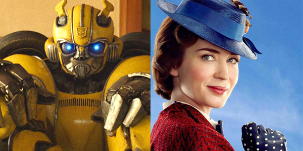 Bumblebee Vs. Mary Poppins Returns: The Box Office Battle Behind Aquaman Is  Tight | Cinemablend