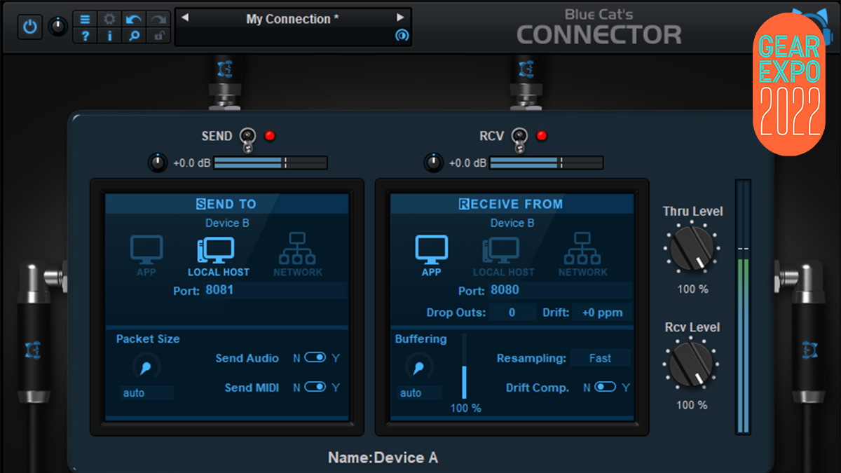 Blue Cat Connector