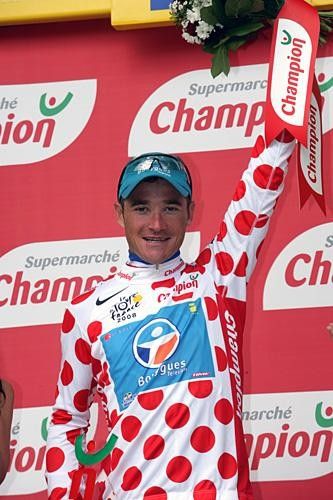 Thomas Voeckler (Bouygues Telecom) enjoyed another day as mountains leader.