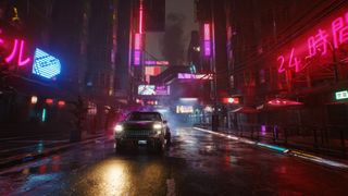 Real-time ray tracing in Cyberpunk 2077