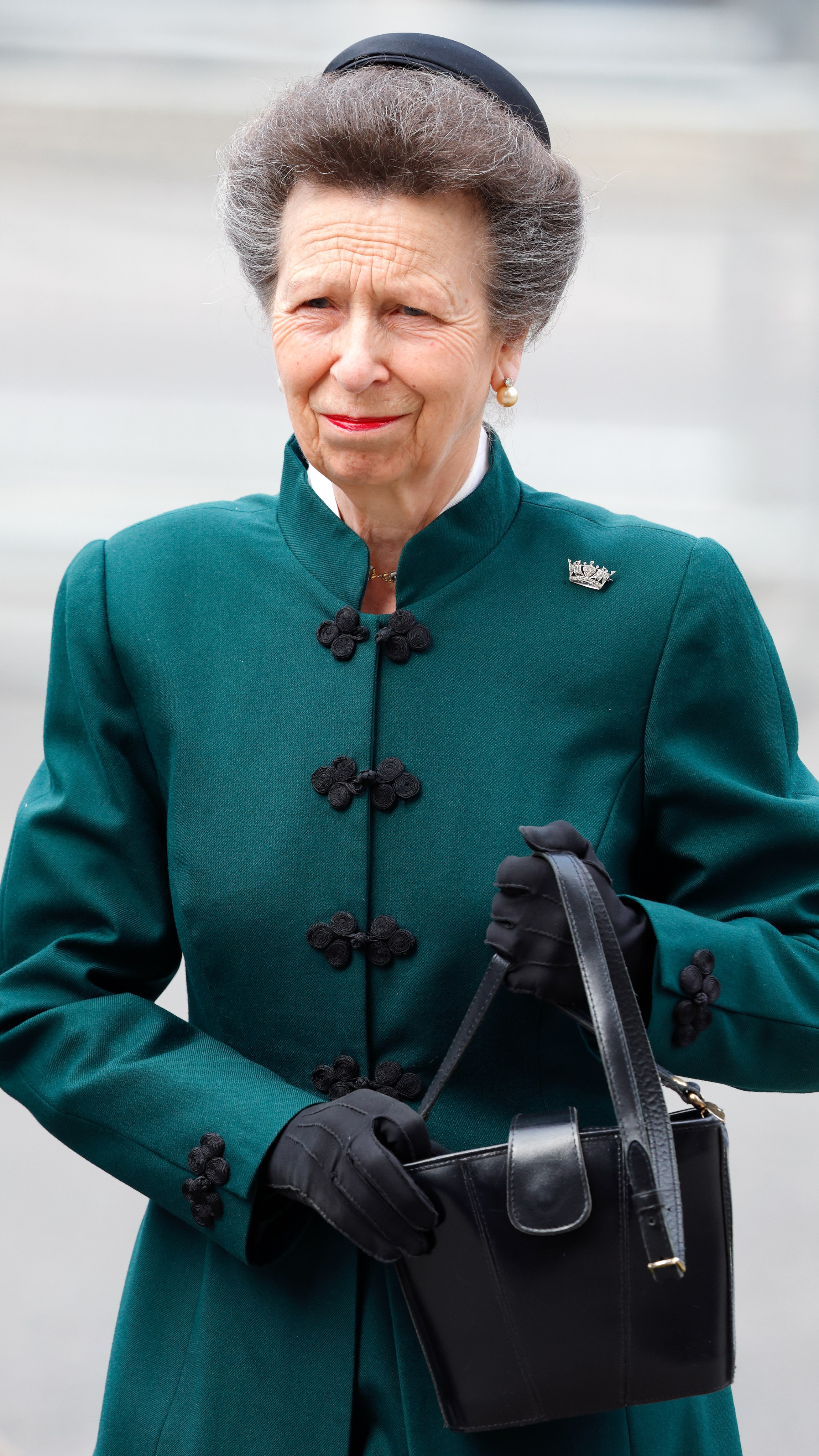 Princess Anne, Princess Royal attends a Service of Thanksgiving for the life of Prince Philip, Duke of Edinburgh in 2022