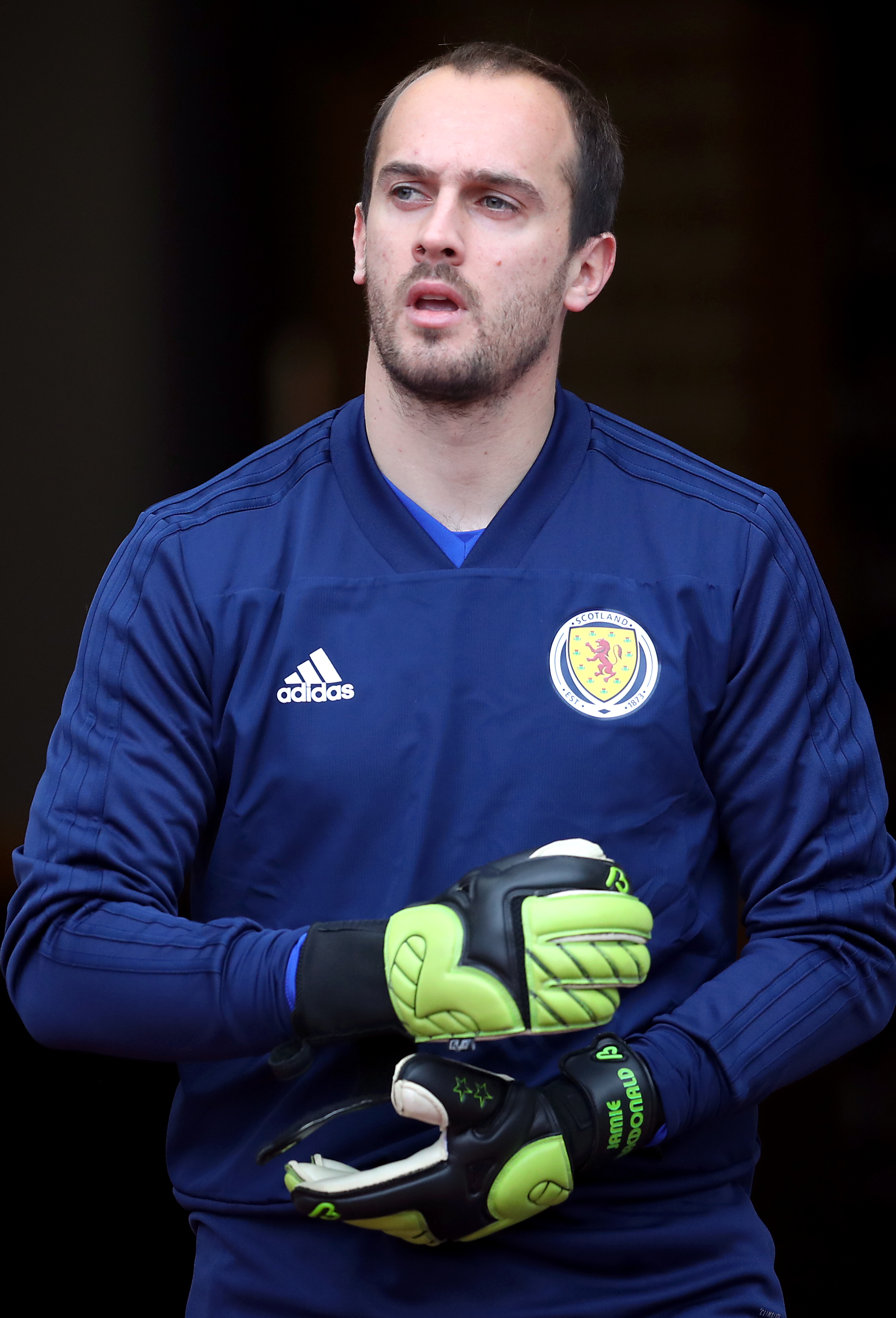 Jamie MacDonald was given a Scotland call-up but shunned by Alessio