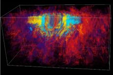Supernova collapse screenshot