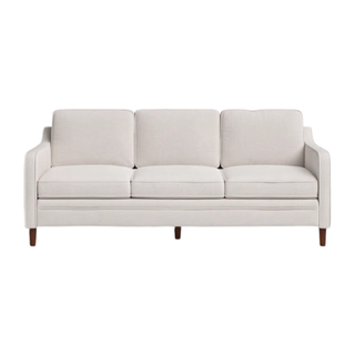 Azriah 80.31'' Upholstered white Sofa