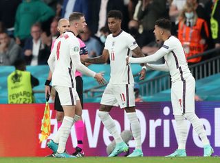 Rashford's last appearance was as a late substitute for England in the Euro 2020 final against Italy