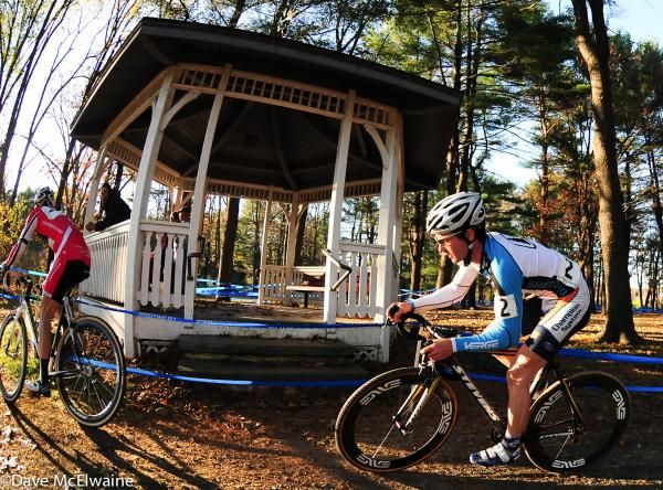 Luke Keough (Champion p/b Keough Cyclocross) seemed to never be further back than third
