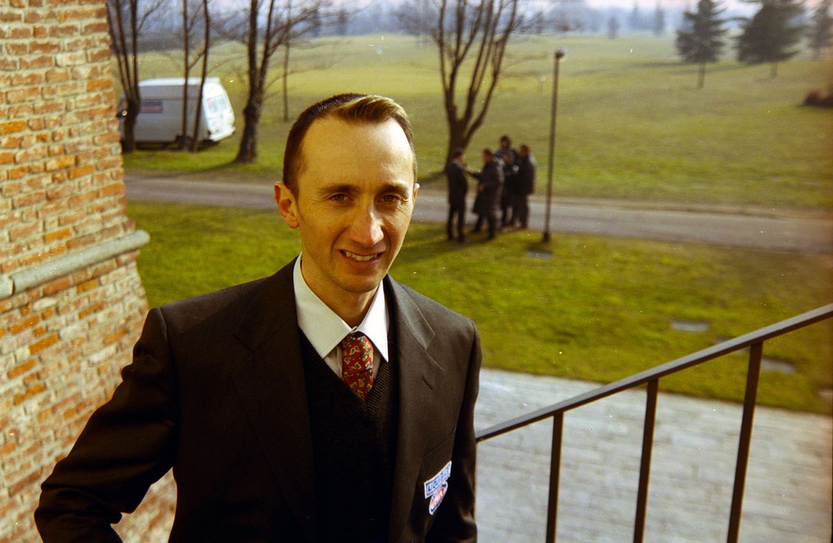 Rebellin moved to Liquigas in 2000 to become an outright team leader.