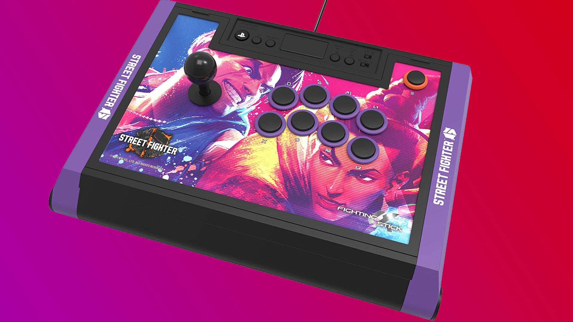 HORI Fighting Stick Alpha Street Fighter 6 Edition for PS5, PS4, and PC Now  Available for Pre-order