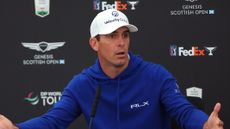 Billy Horschel at the Genesis Scottish Open press conference
