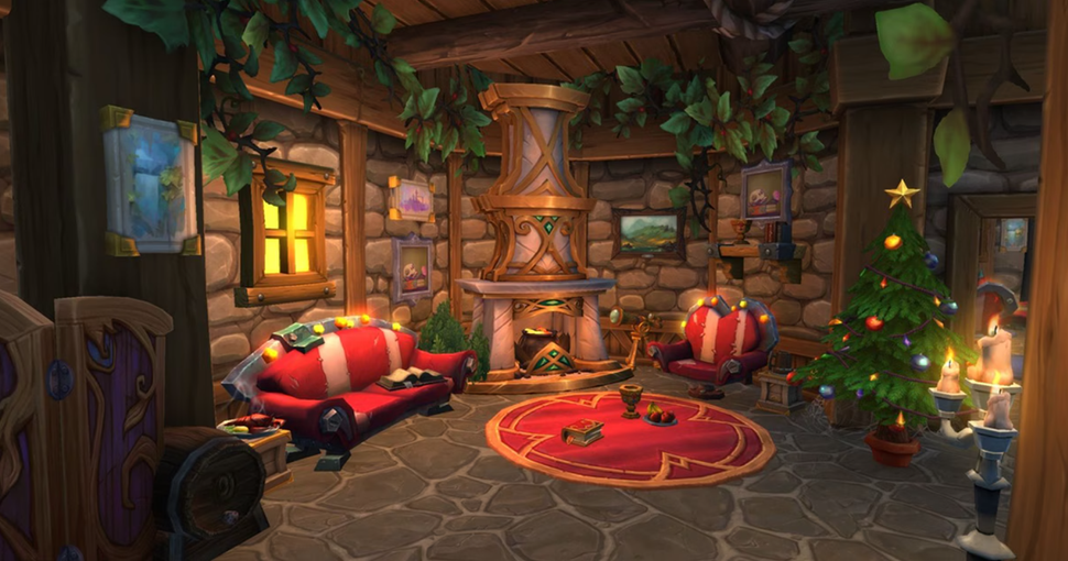 WoW flexes its MMO player housing system in a new blog post, and it ...