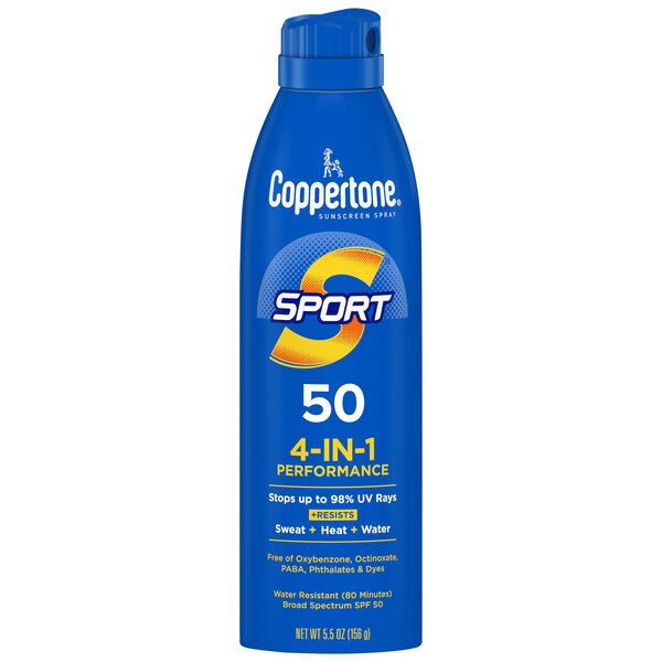 CVS, Coppertone SPORT Continuous Sunscreen Spray Broad Spectrum, SPF 50