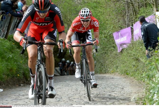Stig Broeckx (Lotto Belisol) on the Oudenaarde