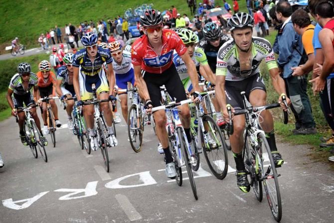 Juan Jose Cobo dropped Bradley Wiggins and Chris Froome to claim the Angliru in 2011.