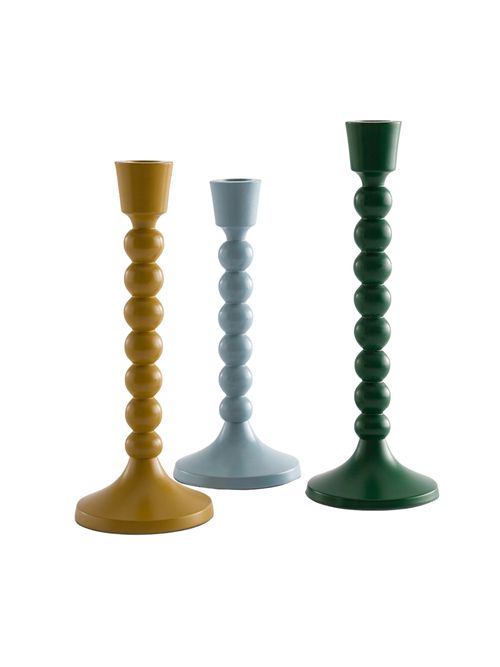 Set of 3 Riya Candlesticks