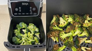 Ninja Air Fryer MAX PRO 6.2L cooking broccoli