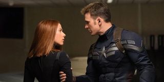 Widow and Cap in The Winter Soldier
