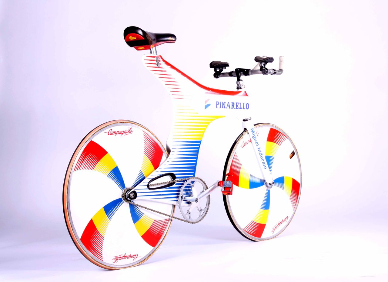 Miguel Indurain used the Espada to set the Hour Record in Bordeaux.