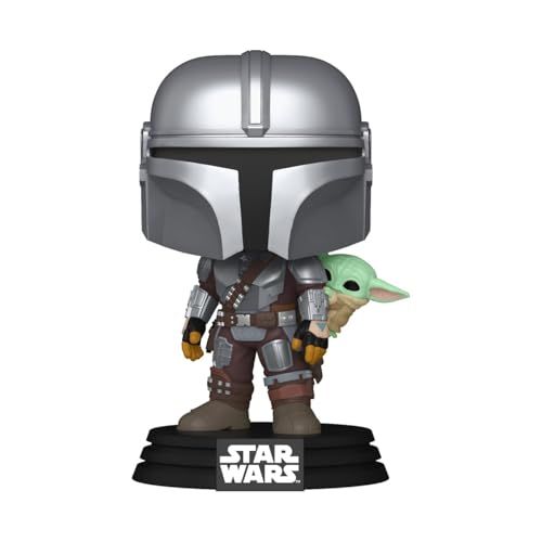 Funko Pop! Star Wars: Mandalorian & Grogu - the Mandalorian With Grogu - Collectable Vinyl Figure - Gift Idea - Official Merchandise - Toys for Kids & Adults - Star Wars Fans