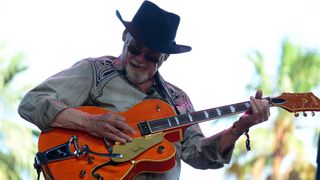 Duane Eddy performs onstage at the Empire Polo Club in Indio, California on April 27, 2014