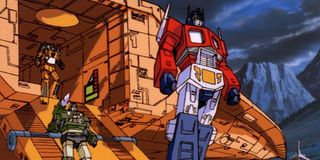 Transformers animated Optimus Prime