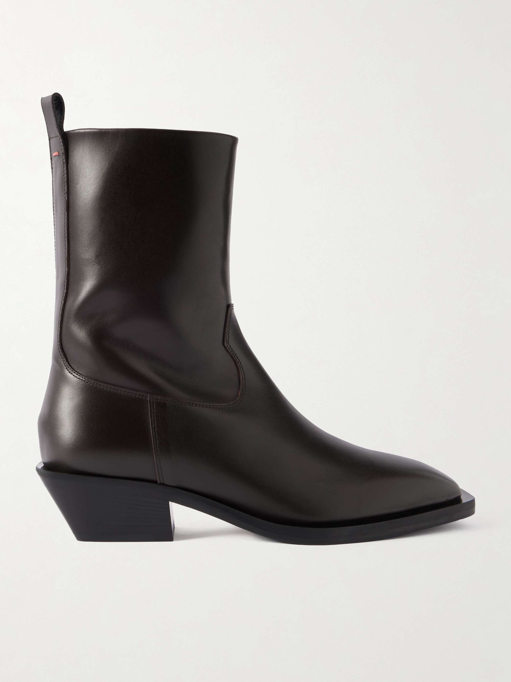 Luis Leather Ankle Boots