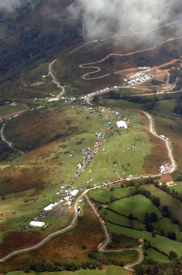 The Angliru is one of the most demanding climbs in cycling