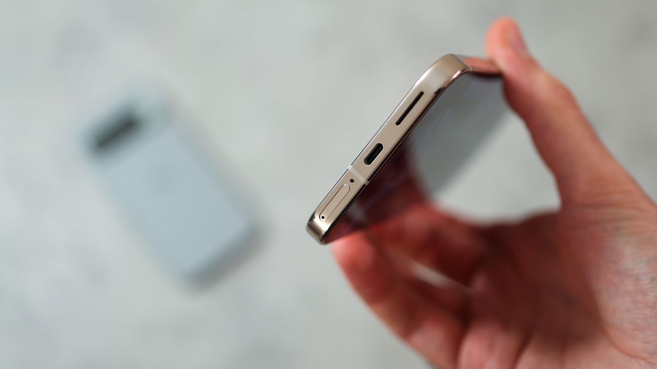 A photo of the Google Pixel 9 Pro and 9 Pro XL