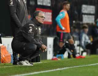 Marcelo Bielsa takes his side to Craven Cottage on Friday evening