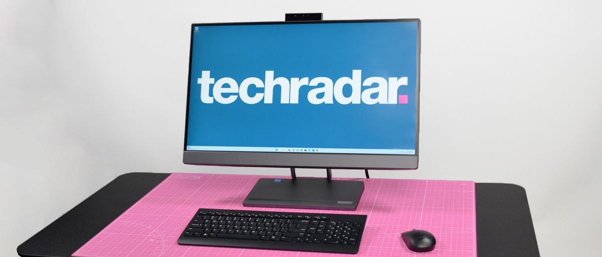 A Lenovo IdeaCentre AIO 5i 27 on a desk