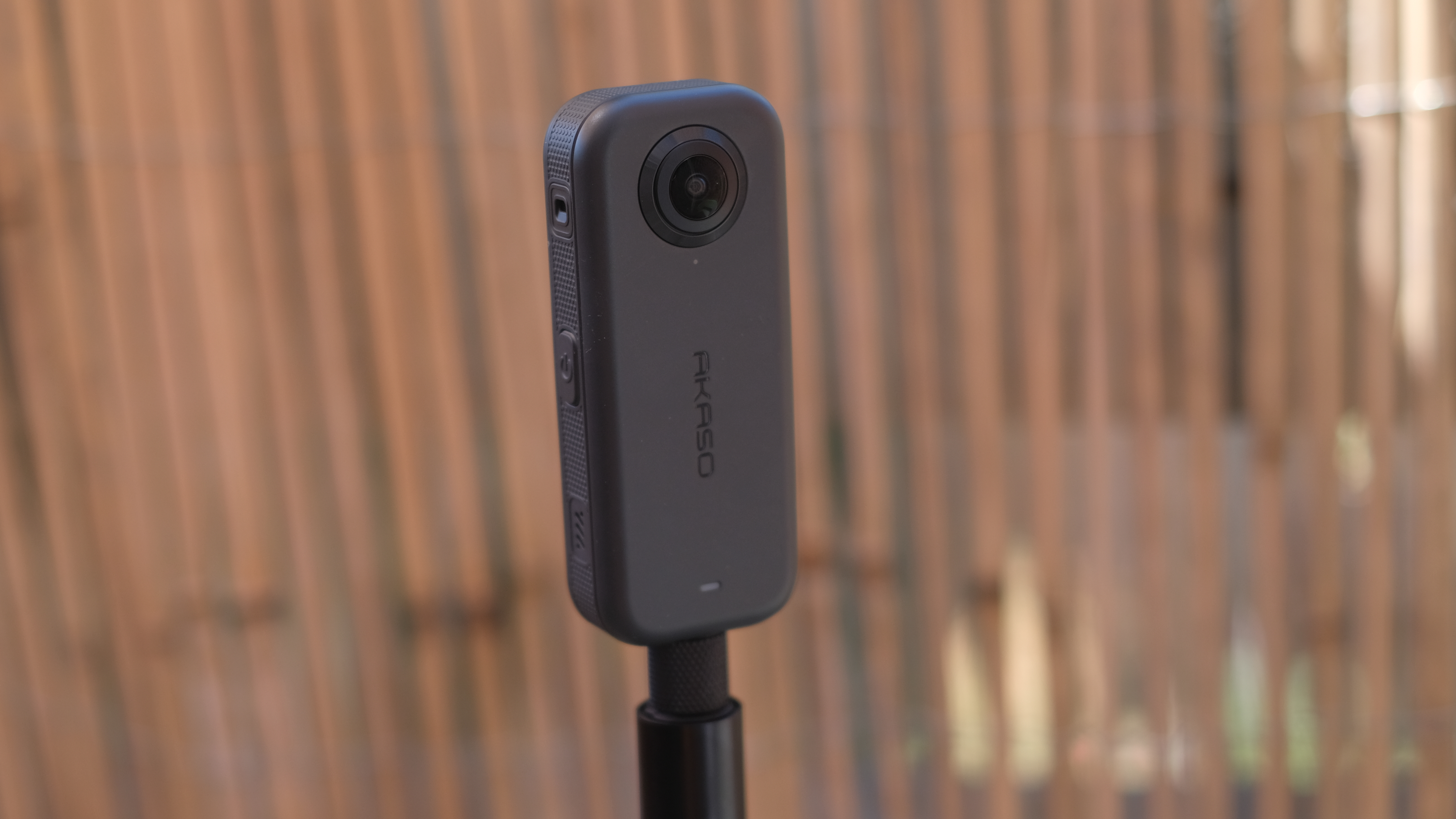 A photograph of the Akaso 360 action camera