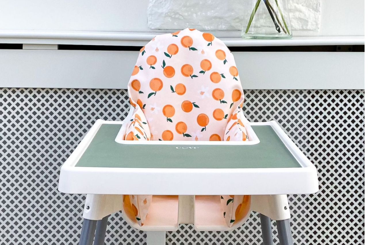 Wipeable Cushion for Antilop IKEA Highchair - Easy Peeler print