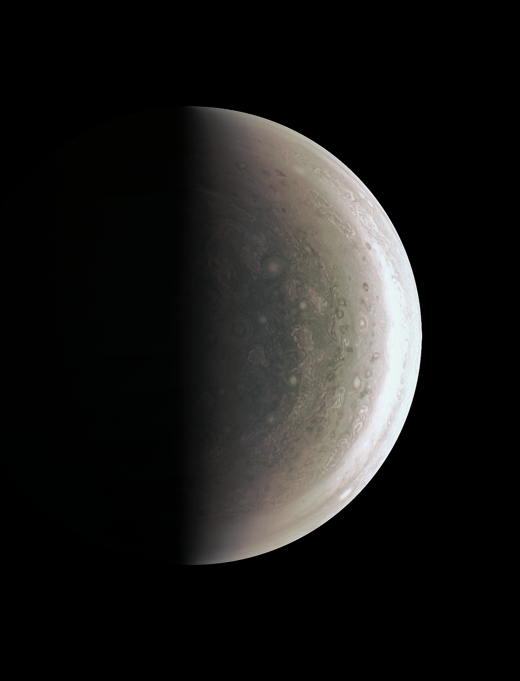 Jupiter&#039;s South Pole 