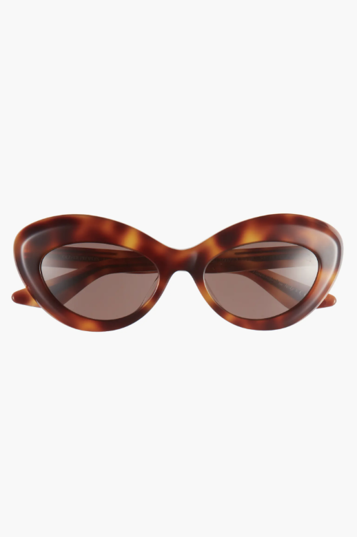 Oliver Peoples X Khaite , 1968c 53mm Oval Sunglasses