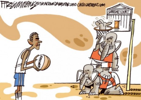 The GOP's courtside scheme
