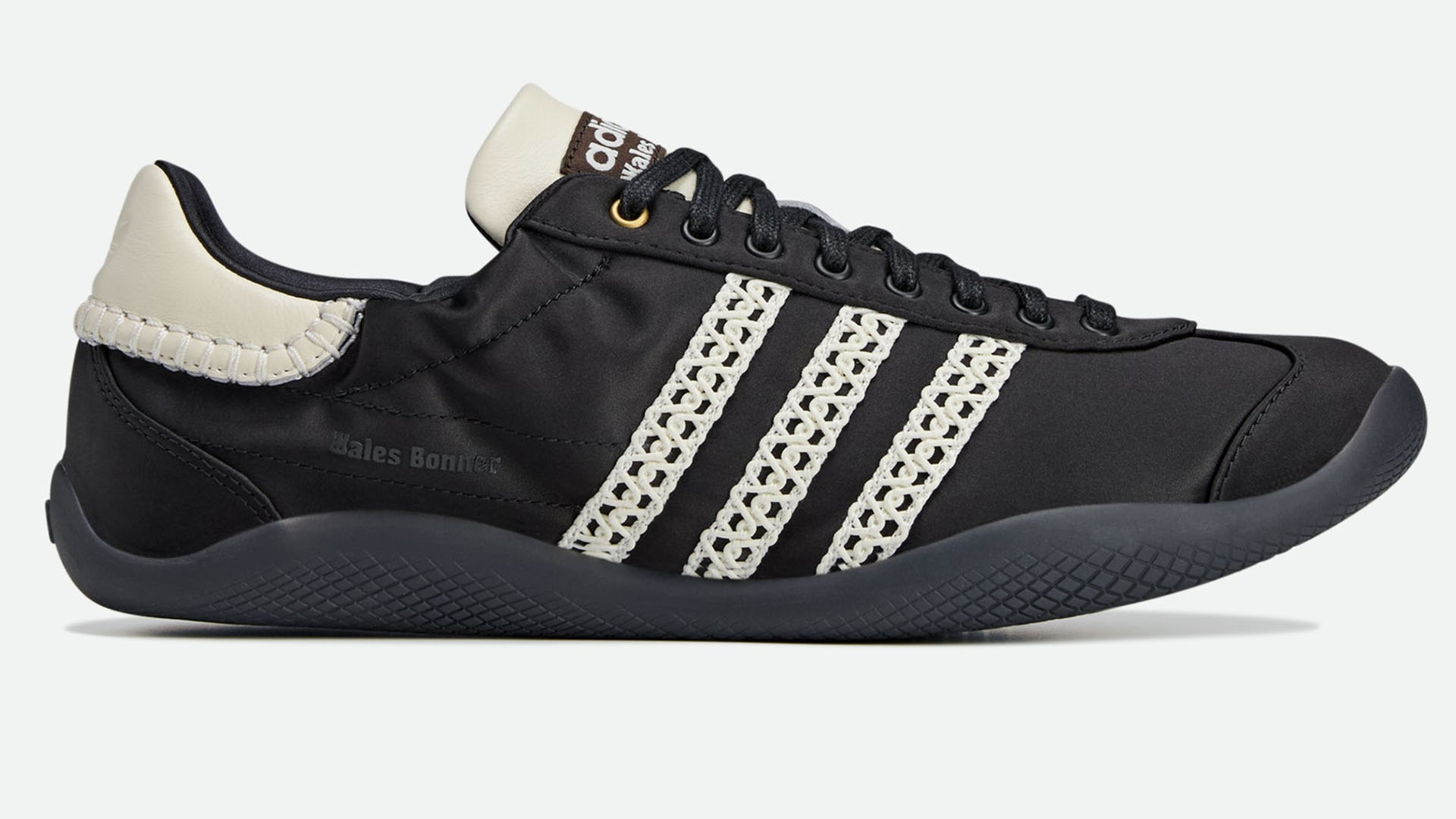 Wales Bonner x Adidas shoes side profile.
